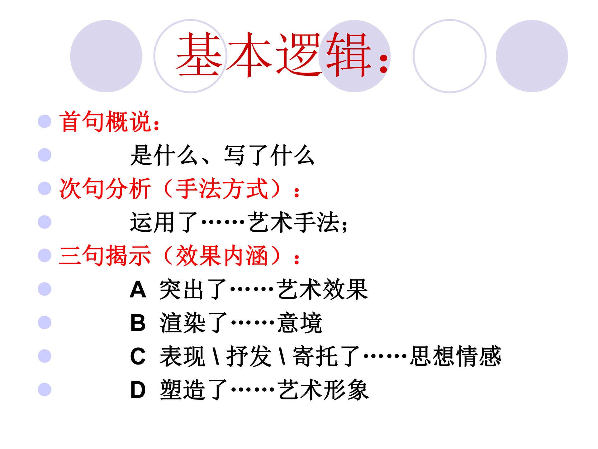 高中语文，最全古诗词鉴赏题答题技巧，赏析方法、作答套路汇总