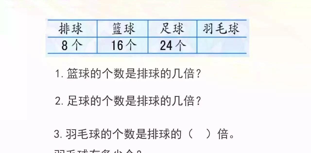 三年级数学｜第五单元倍的认识综合复习+专项整合练习，复习必备