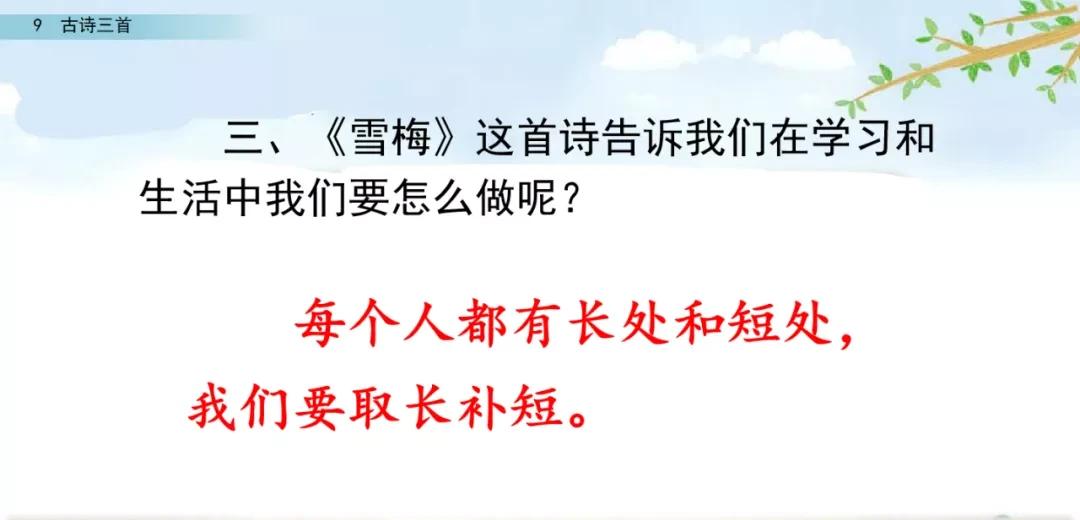 四年级语文上册 9 古诗三首(第二课时)(人教版部编)（四年级上册语文第9课古诗三首）