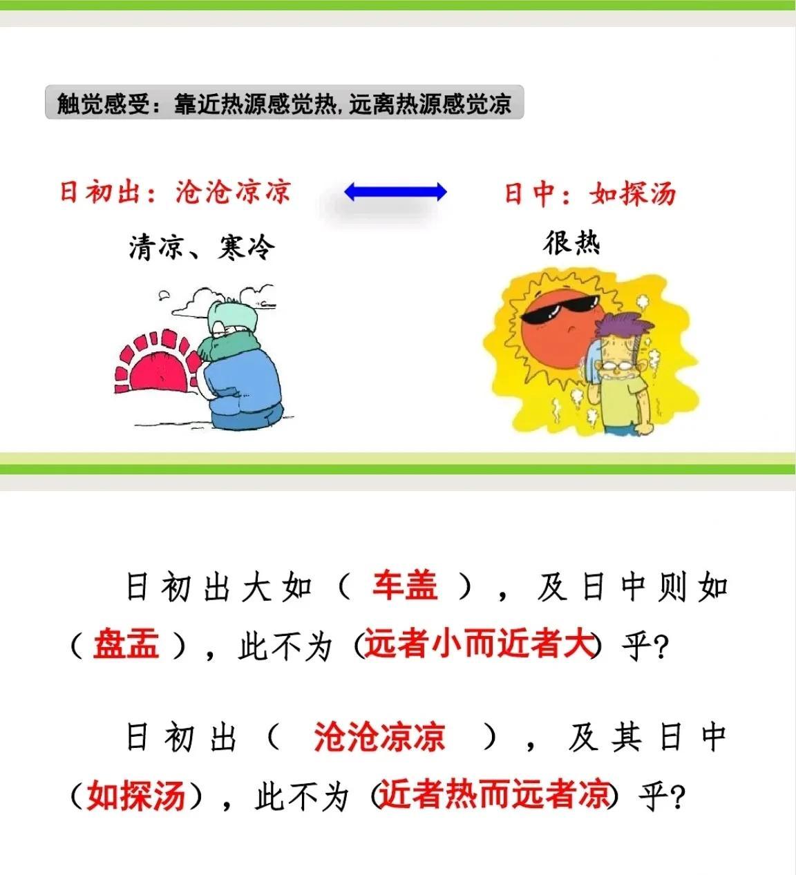 两小儿辩日这则文言文给你的启发是至少写两点（两小儿辩日这篇文言文的道理）