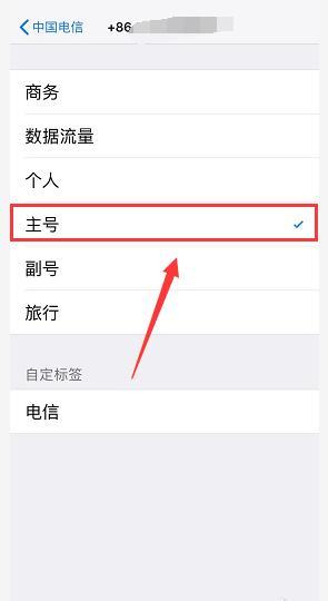 苹果xr主副号怎么设置（iphone xr主号和副号设置）