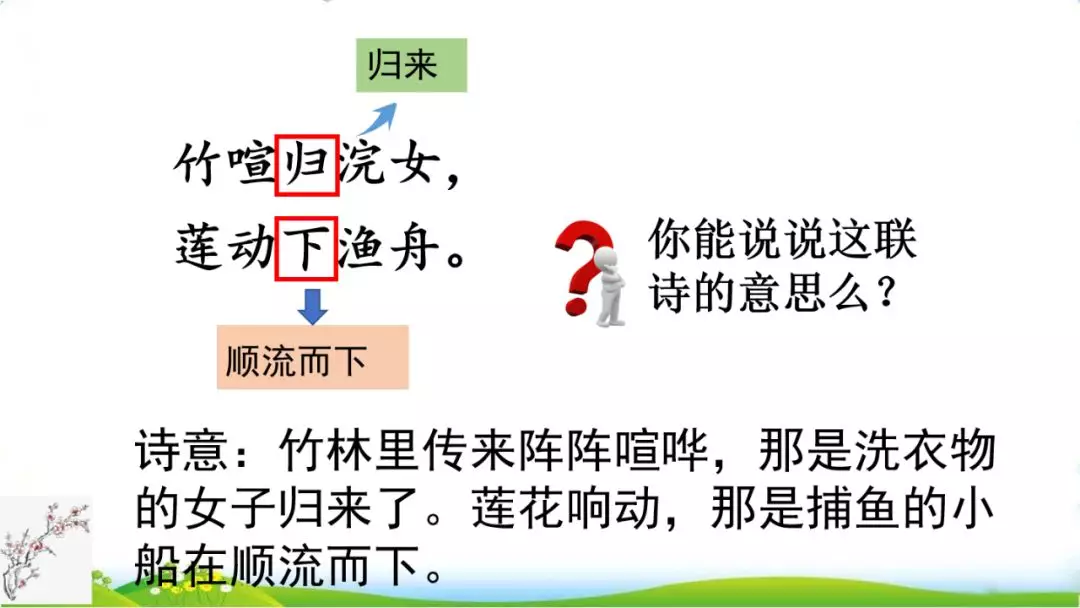 部编版五年级上册第21课《古诗三首》图文讲解（五年级上册第21课《古诗三首》资料）