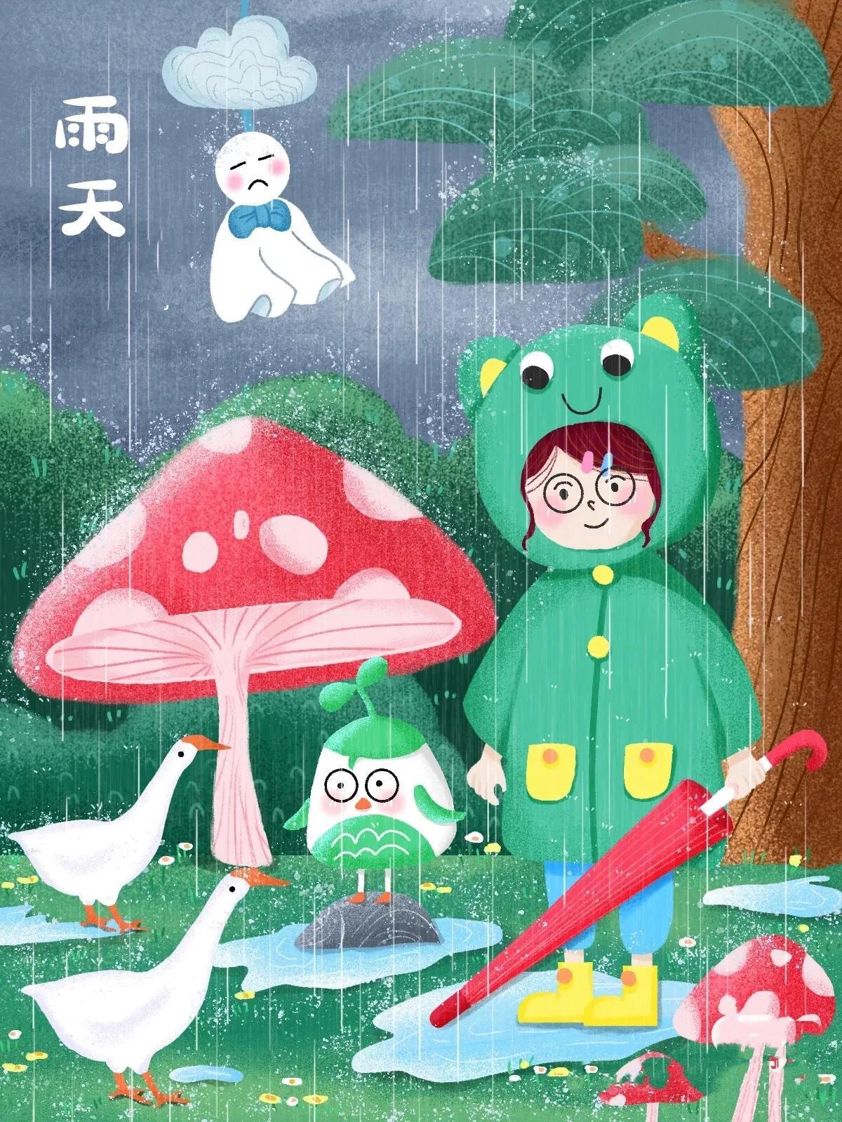 雨天的文案句子（雨后天晴的优美句子文案）