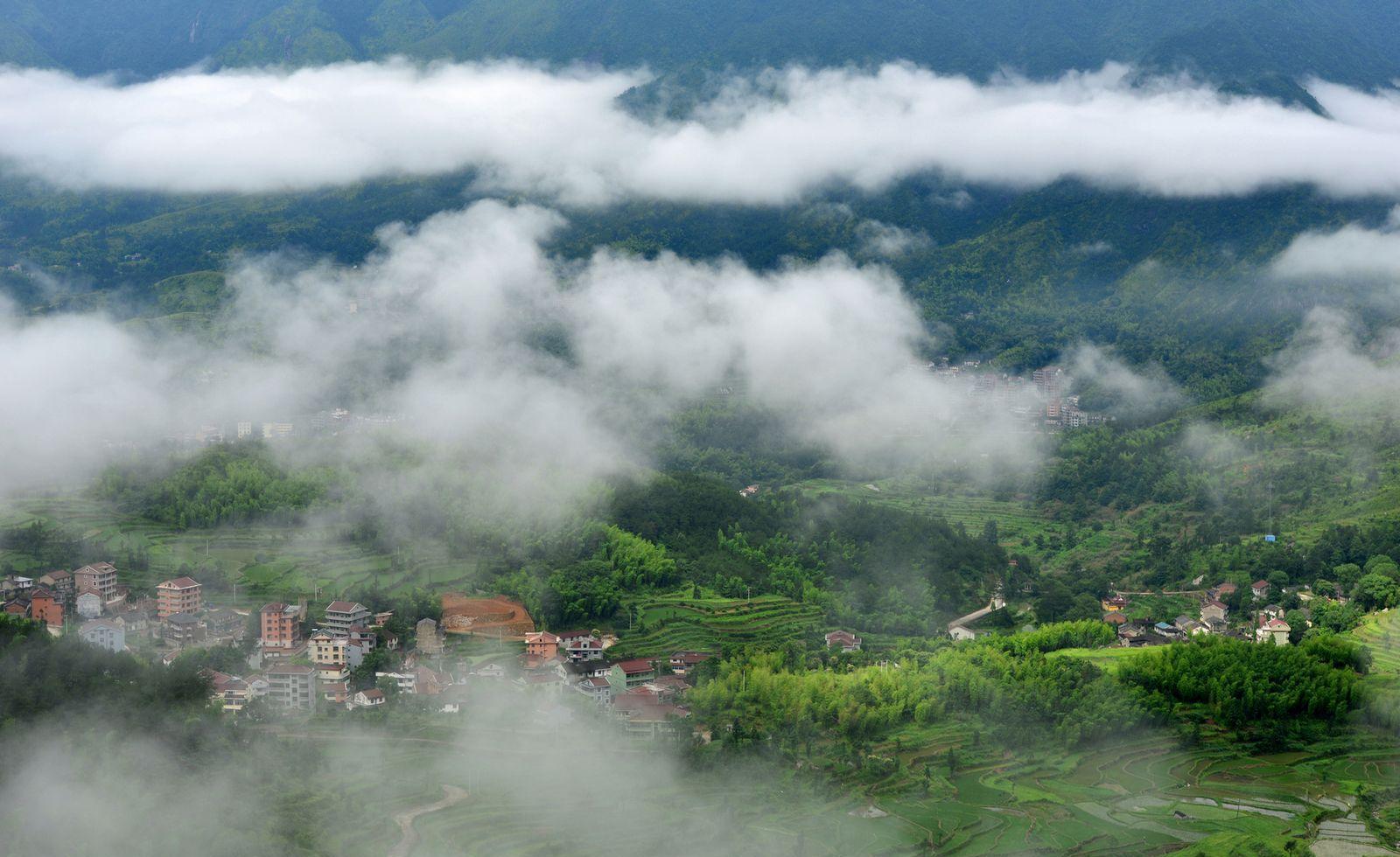 五绝‖《雨后青山》