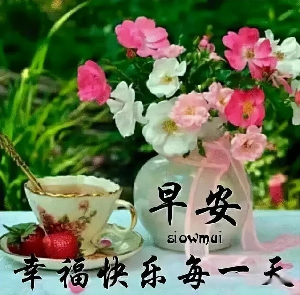 早上好问候语温馨短句图片大全（早上好问候祝福语）