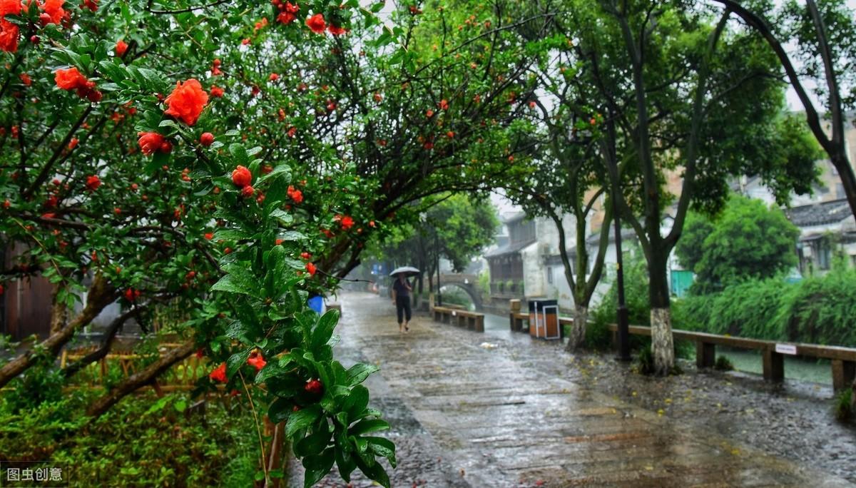 下雨天的诗词文案（关于雨天的古诗词大全）