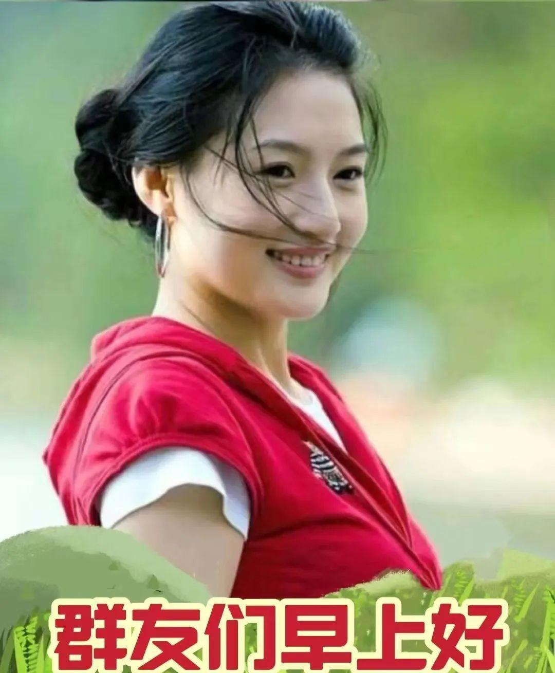 免打字带美女祝福早上好图片（早上好美女图片带字问候语）