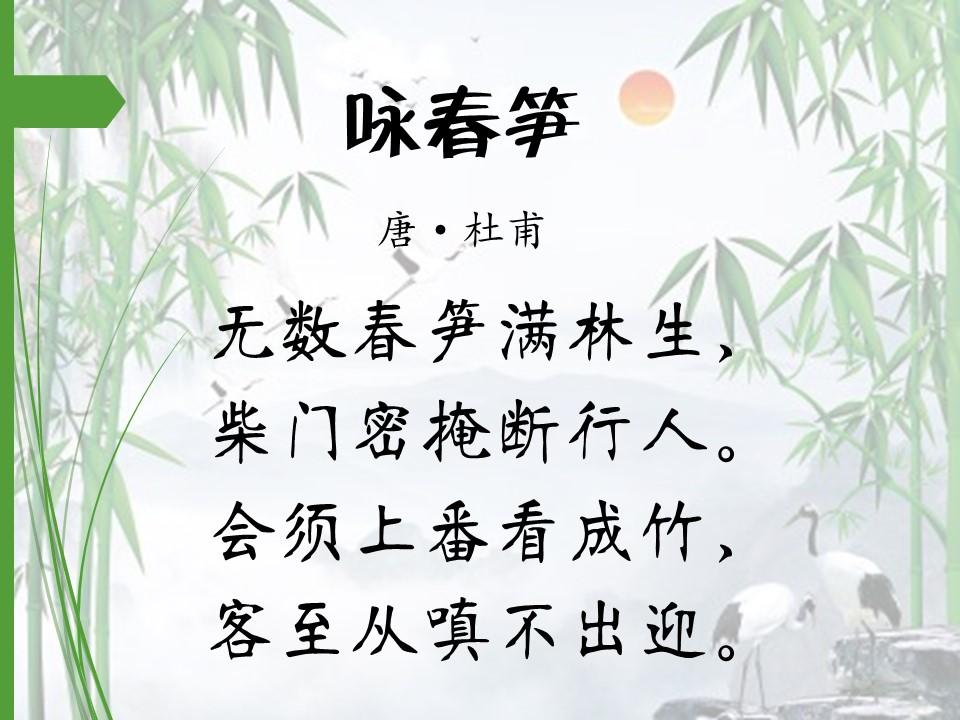 咏竹中非常经典的诗（咏竹诗词精选集锦）