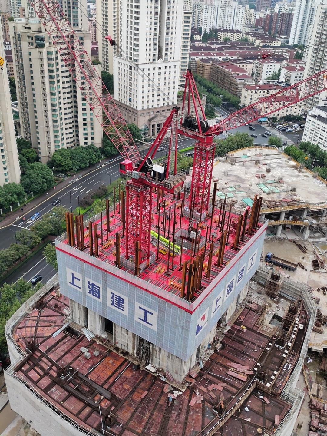 徐家汇在建浦西第一高楼（上海徐家汇第一高楼进度）