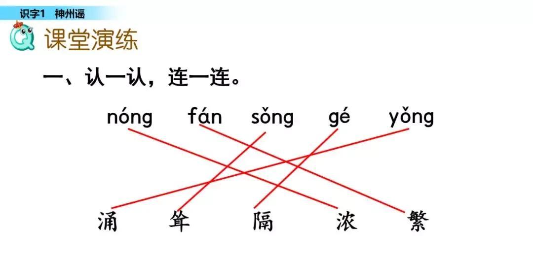 二年级语文下册神州谣课文讲解