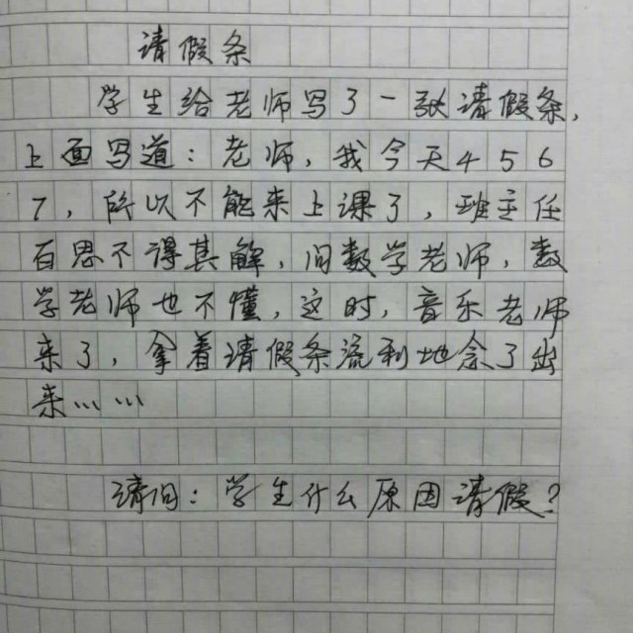 小学生写作文太有才了