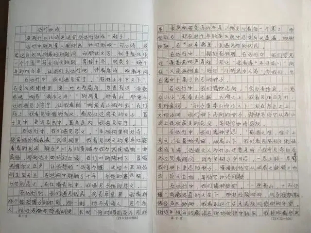 远行如诗作文800字