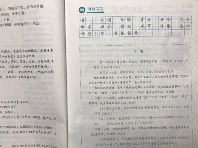 初一课文《春》的讲解