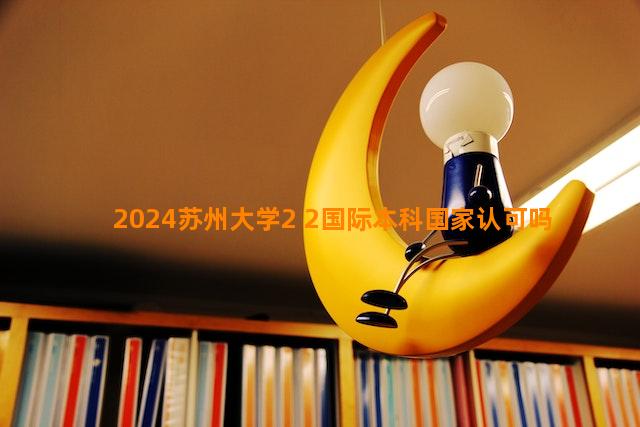 2024苏州大学2+2国际本科国家认可吗