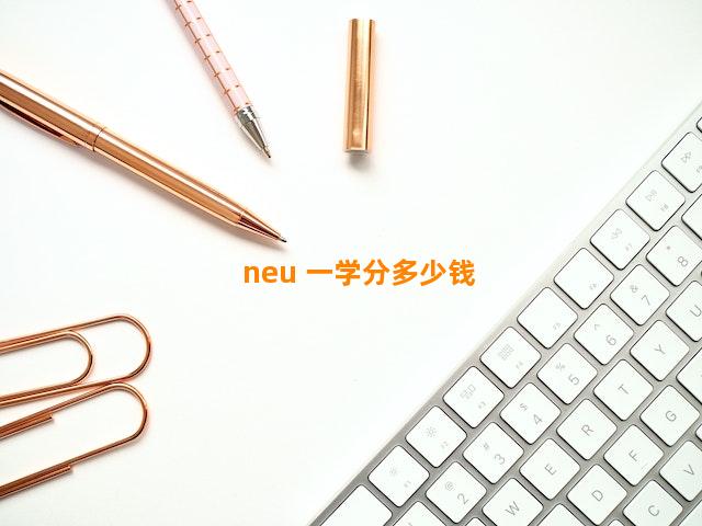 neu 一学分多少钱