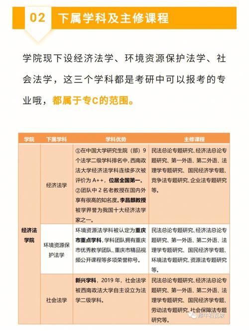 西南政法大学什么专业