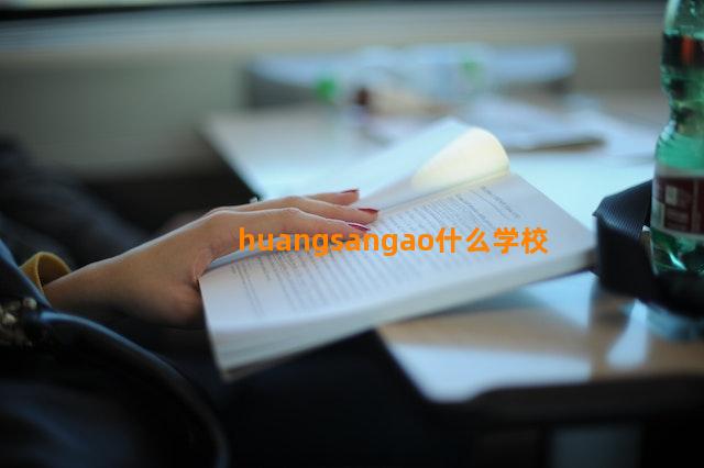 huangsangao什么学校