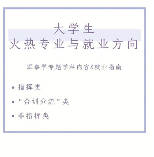 大学军事专业学什么