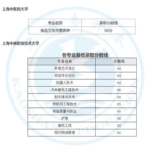 上海一本的大学有哪些专业