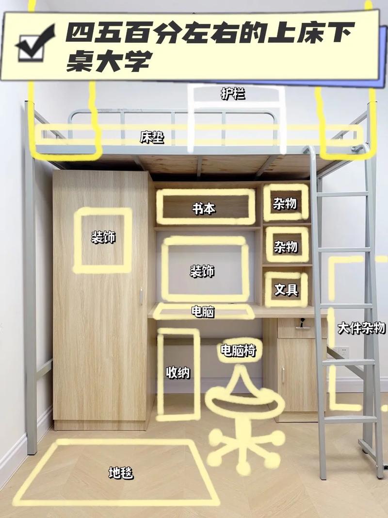 大学宿舍怎么安排的