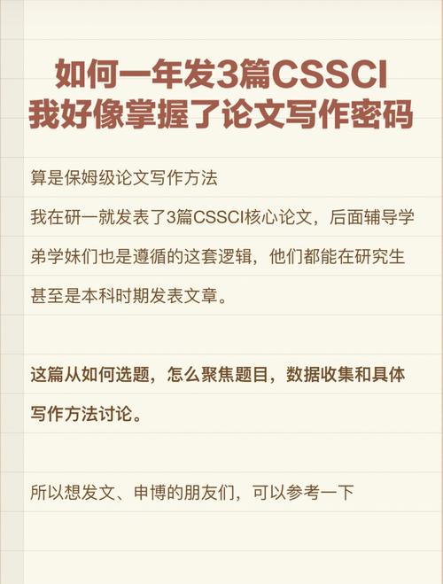 怎么获得cssci