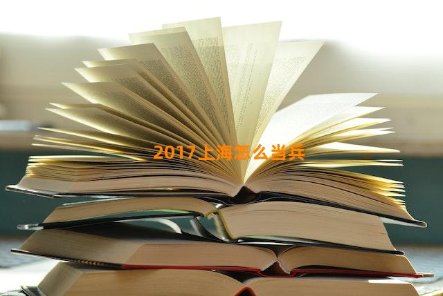 2017上海怎么当兵