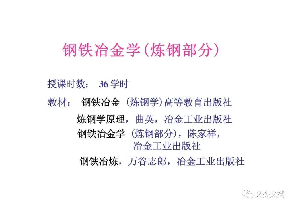 治金学什么