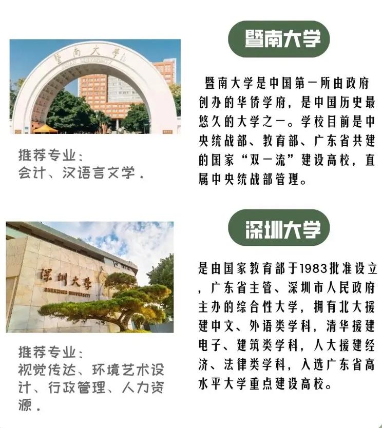 深圳学生上什么大学