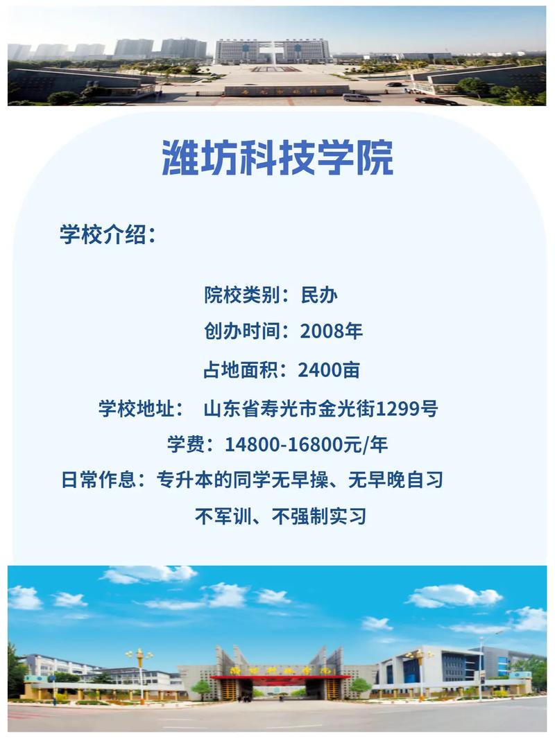 潍坊大学有什么专科