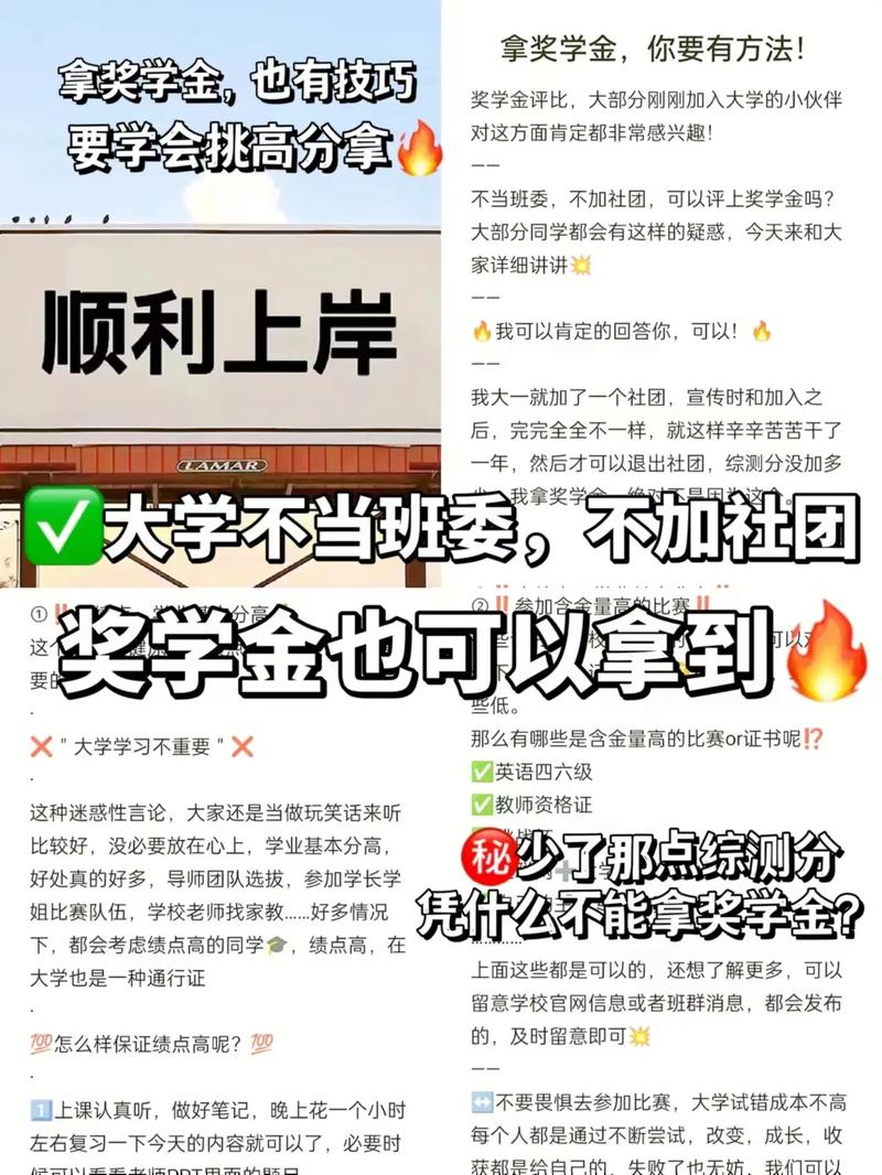 大学奖学金怎么评