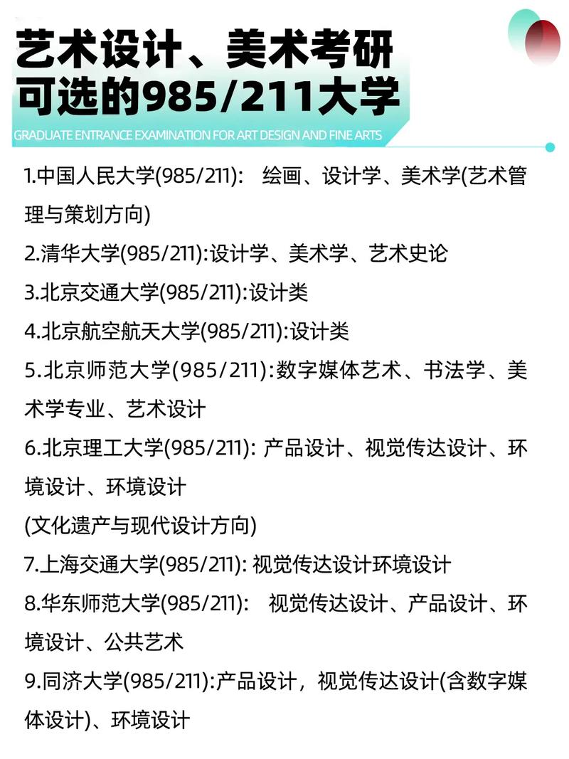 什么艺术大学是211