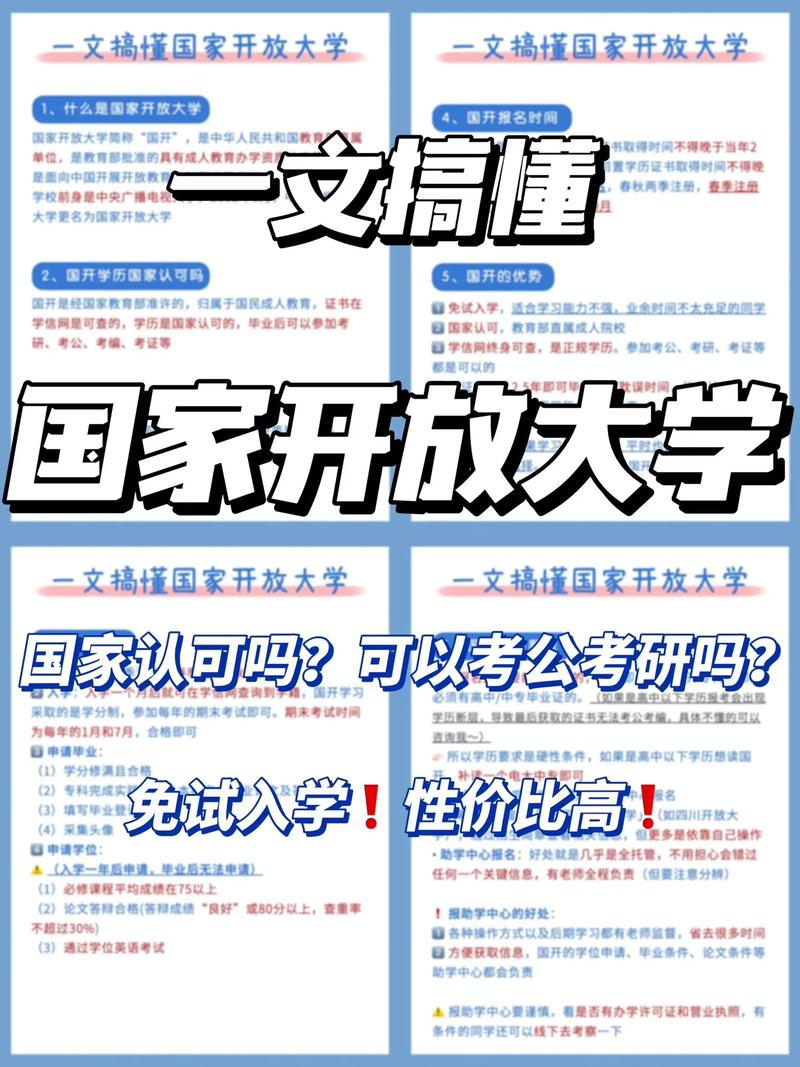 怎么看国家开放大学