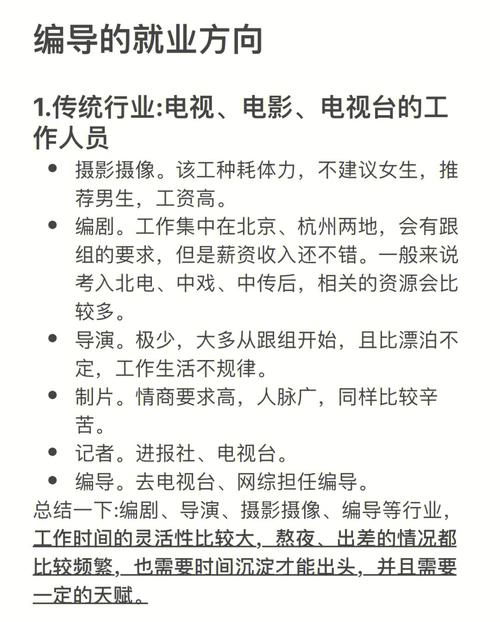 学编导就业前景怎么样