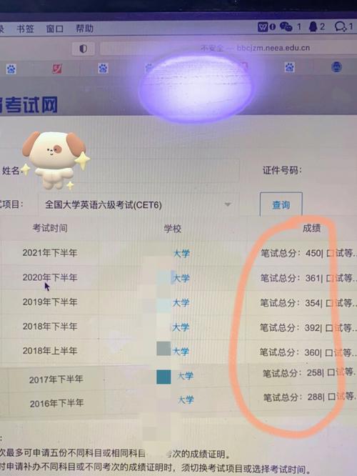 cet成绩还没发怎么证明