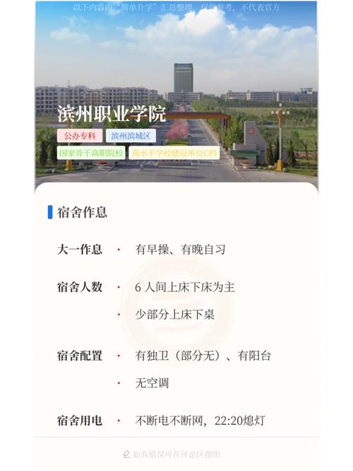 滨州专科大学都有哪些