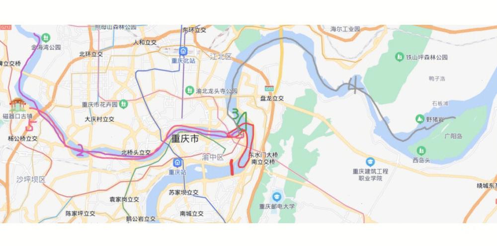 重庆540到哪里