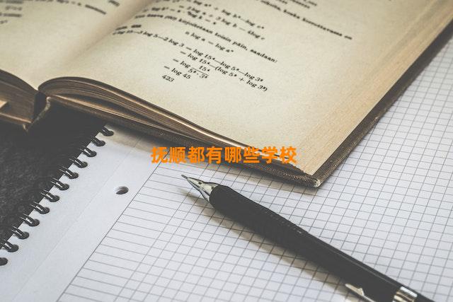 抚顺都有哪些学校