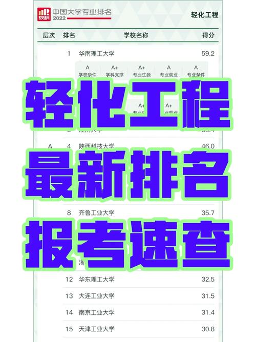 大学轻化工程学什么