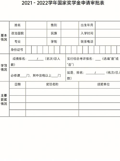 国家奖学金材料怎么审查