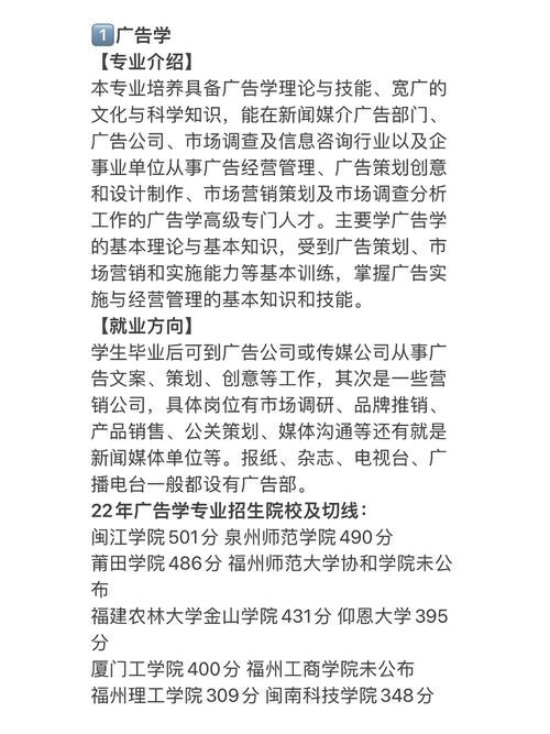 福建哪些大学有新闻专业