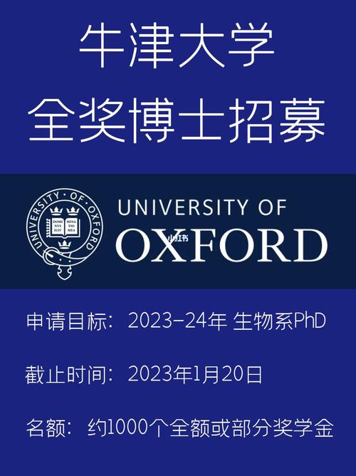 牛津大学有什么奖学金