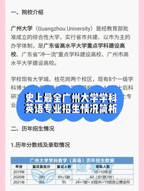 广州哪些大学外语专业好