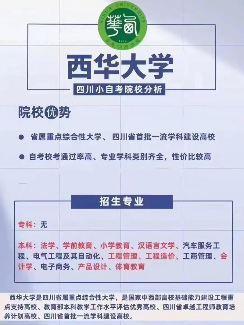 西华大学哪些专业好学