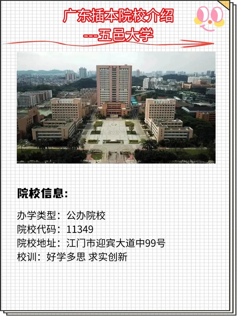 江门有个五什么大学