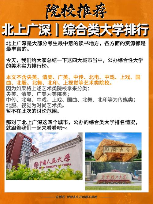 北上广文科有哪些大学