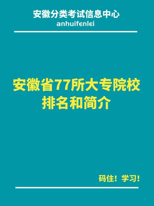 芜湖哪些公办大专院校