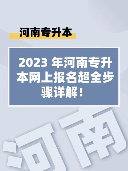 网络教育本科河南怎么报名