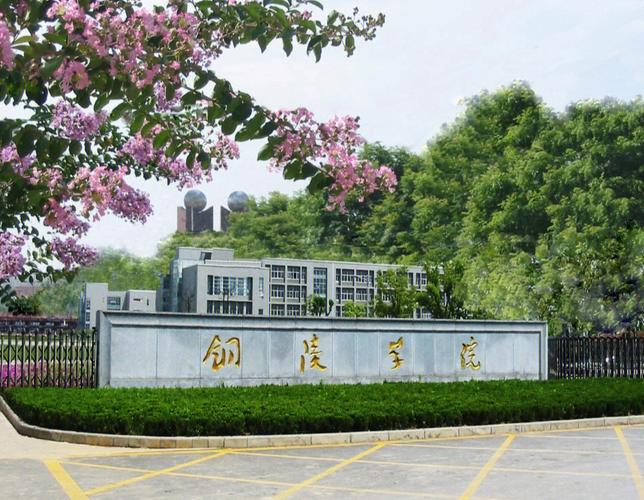 铜陵学院哪些学院