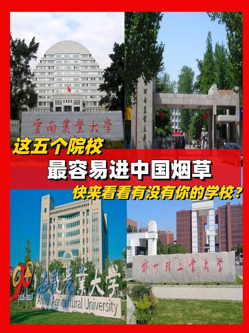 烟草类学校有哪些