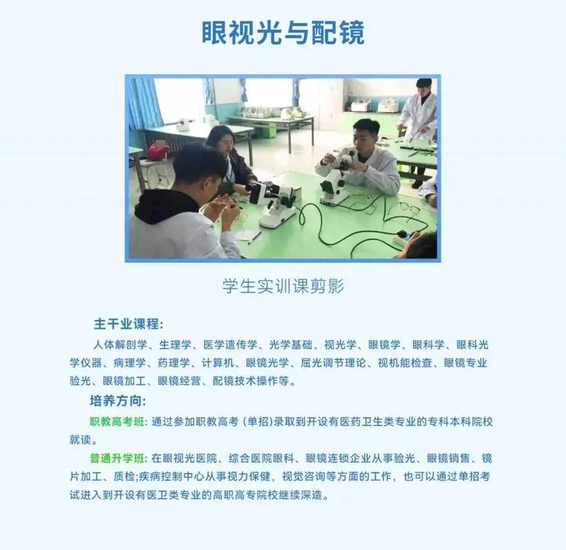 哪些大学有眼视光专业吗